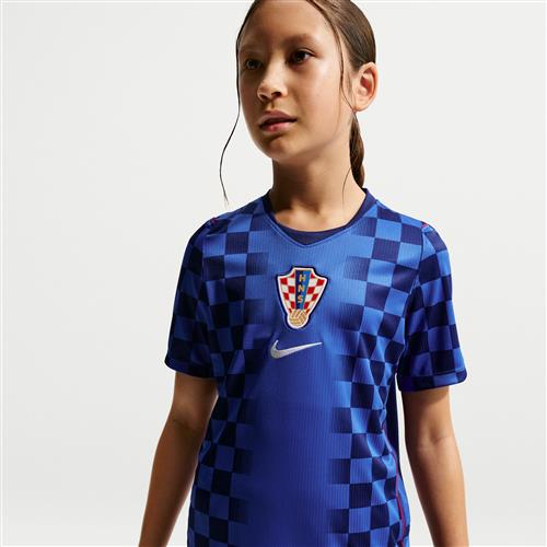 Kroatien 2026 Stadium Away Nike Dri-FIT Replica-fodboldtrøje til større børn - blå