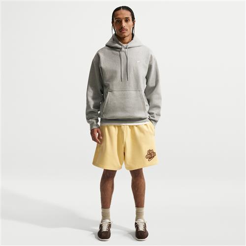 Nike Solo Swoosh-fleeceshorts til mænd - gul