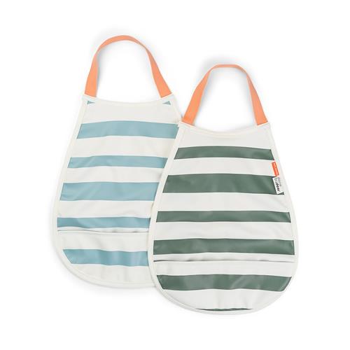 Done by Deer Pull-over Hagesmæk 2-pak Blue/green  Blue/Green-OS  Blå  One Size  unisex