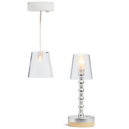 Lundby Lundby Dukkehus Gulv + Loftslampe White  One Size-White  Hvid  One Size 4 Y+ unisex