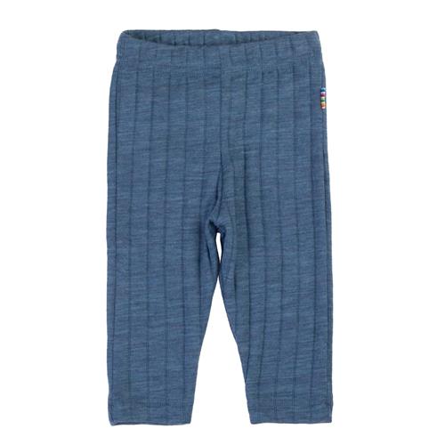 Joha Leggings I Uld Blue Melange  Blue Melange-80 cm  Blå  80 cm  unisex