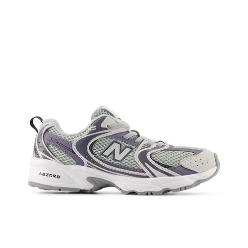 New Balance 530 Kids Bungee Lace Sneakers Neptune Grey  Neptune Grey 34.5 EU  Lyserød  34.5 EU