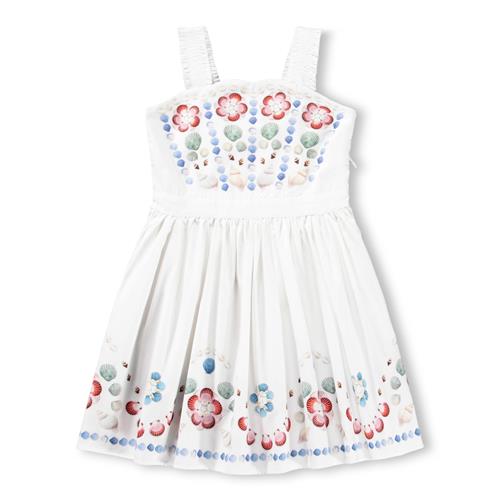 Molo GOTS Chelley Kjole Shelltastic  Shelltastic 110/116 cm  Hvid  110/116 cm  kvinde