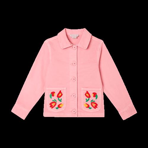 Stella McCartney Kids Langærmet Polo Pink  Pink-5 Y  Lyserød  5 år  kvinde