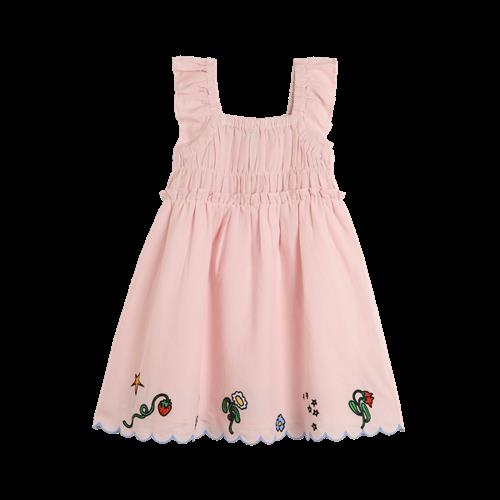 Stella McCartney Kids Vævet Kjole Rosa  Rosa-6 Y  Lyserød  6 år  kvinde