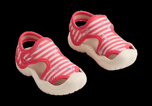 Wheat Bani Sandaler Red Stripe Flowers  Red Stripe Flowers 23 EU  Rød  23 EU  unisex