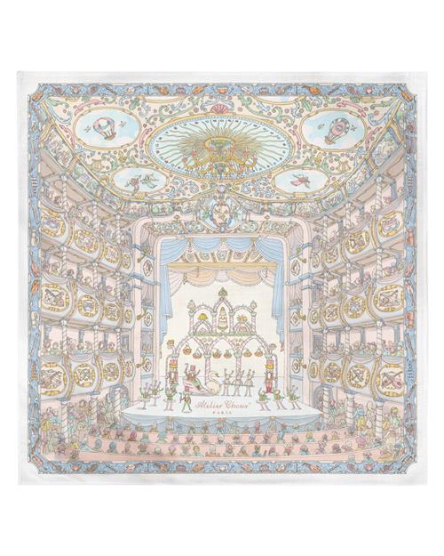 ATELIER CHOUX GOTS Tæppe Opera  Opera One Size  Blå  One Size  unisex