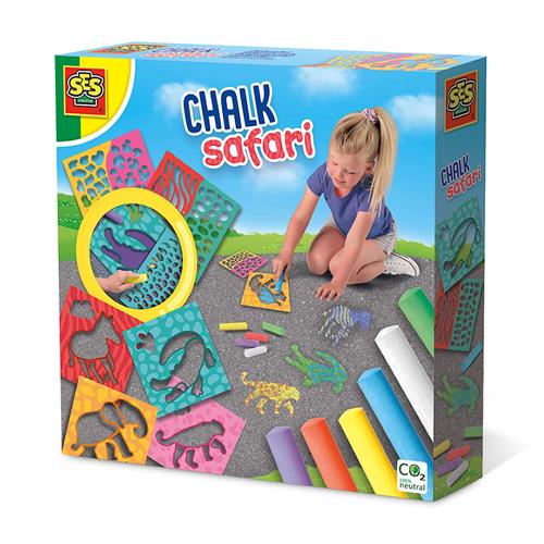 SES Creative Safari Kridt Til Legepladsen Multi  Multi  One Size  Blå  One Size 3-8 Years unisex