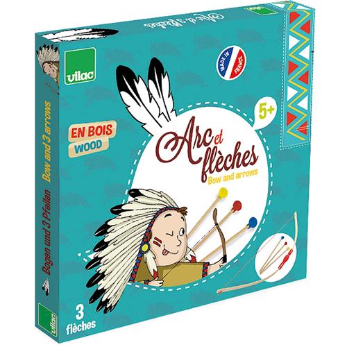 Vilac Bue Og 3 Pile + Skydeskive Multi  Multi  One Size  Grøn  One Size  unisex