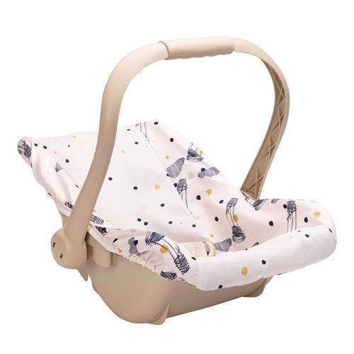 Skrållan Dukke-autostol White  White One Size  Hvid  One Size 3+ Years unisex