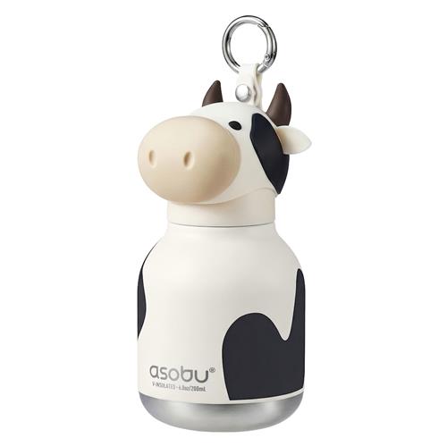 Asobu Mini Besties Vandflaske Cow  Cow One Size  Hvid  One Size  unisex