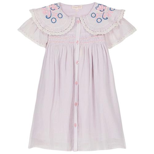 Louise Misha Nalina Kjole Parma 7 Y  Lyserød  7 år  kvinde