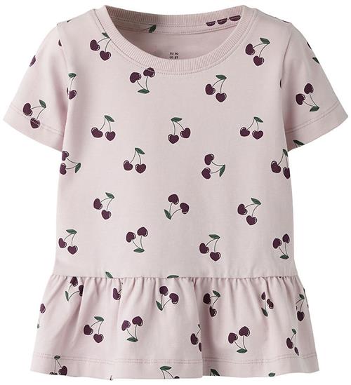 Name It T-shirt - NmfFiora - Violet Ice/Cherries