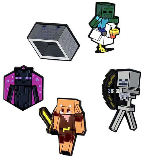 Crocs Vedhæng - Minecraft - 5-pak