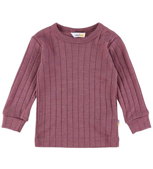 Joha Bluse - Uld/Silke - Rib - Lyng