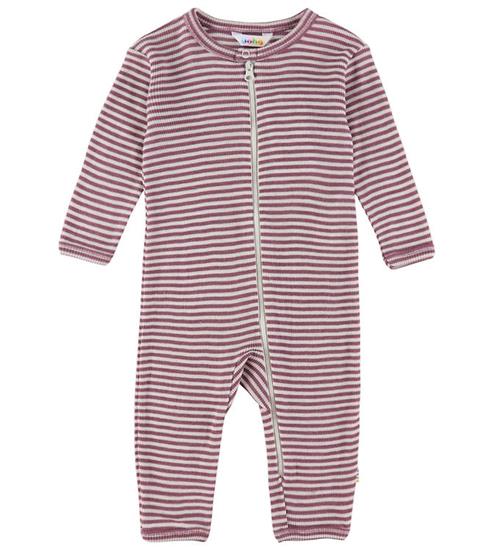 Joha Heldragt - Uld/Silke - Rib - Lyng/Stribet