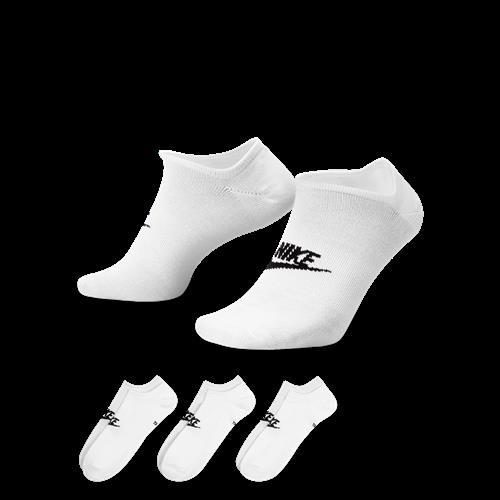 Nike Everyday Essential-No-Show-strømper (3 par) - hvid