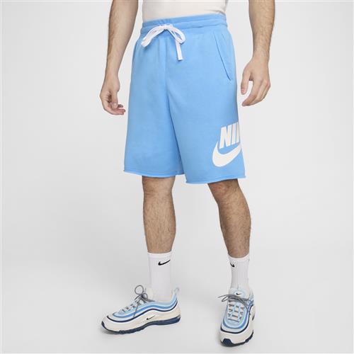 Nike Club Alumni-shorts i french terry til mænd - blå