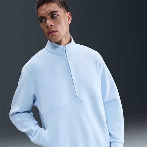 Nike 24.7 ImpossiblySoft Dri-FIT-trøje med 1/2 lynlås til mænd - blå