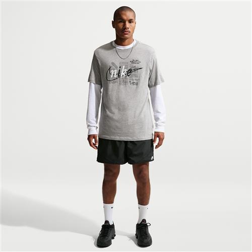 Vævede Nike Windrunner-letvægtsshorts til mænd - sort