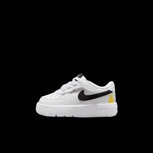 Nike Force 1 Low EasyOn-sko til babyer/småbørn - hvid