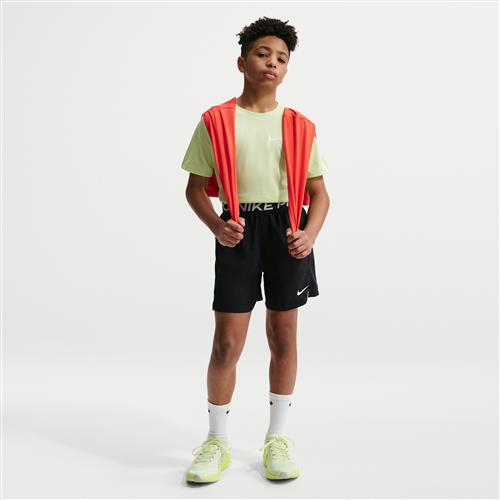 Nike Pro Dri-FIT-træningsshorts til større børn (drenge) - sort