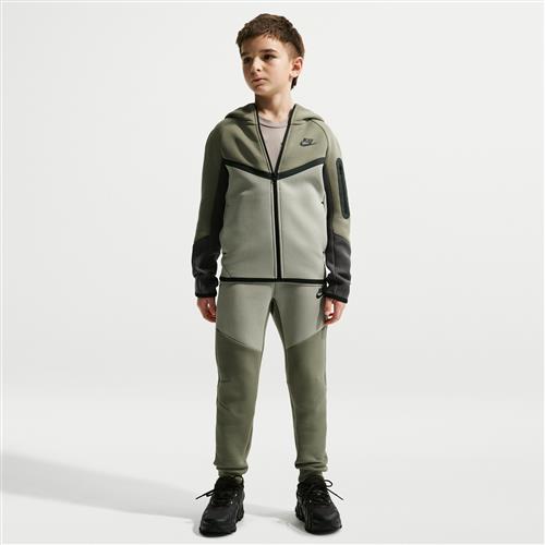 Nike Tech Fleece-joggers til større børn - grå