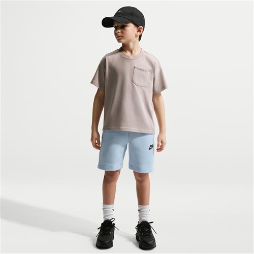 Nike Tech Fleece-shorts til større børn (drenge) - blå