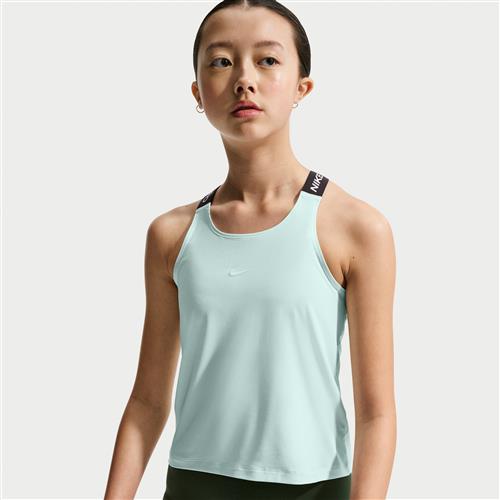 Nike Pro Dri-FIT-tanktop til større børn (piger) - grøn
