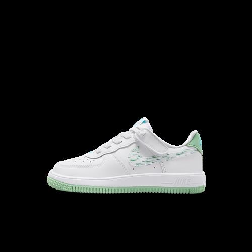 Nike Force 1 Low EasyOn-sko til mindre børn - hvid