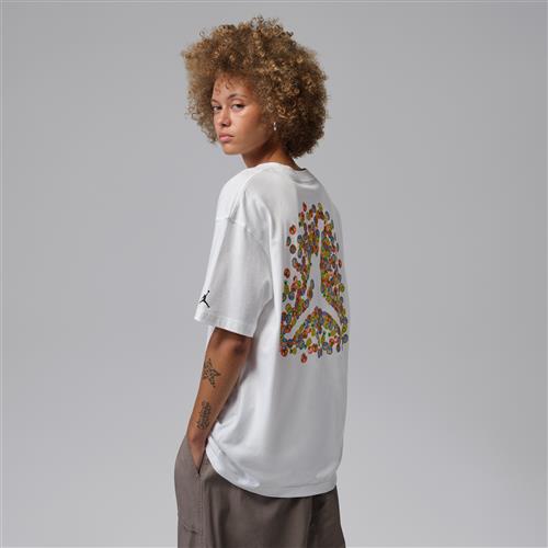 Jordan Brooklyn-T-shirt med grafik til kvinder - hvid