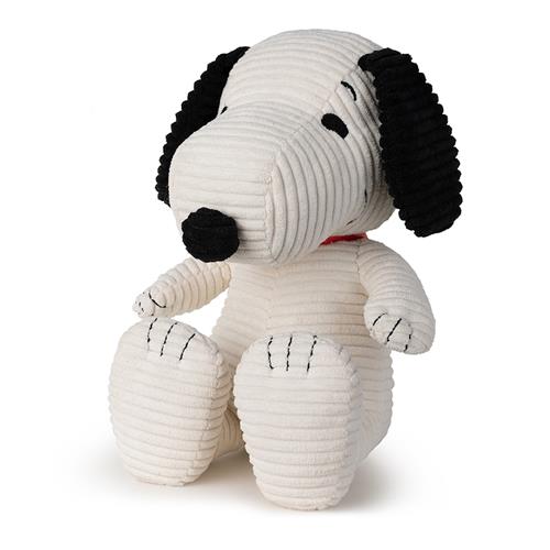 Bon Ton Toys Peanuts Snoopy ECO Fløjlsblødt Legetøj 27 Cm Cream  Cream 27 cm  Creme  27 cm  unisex