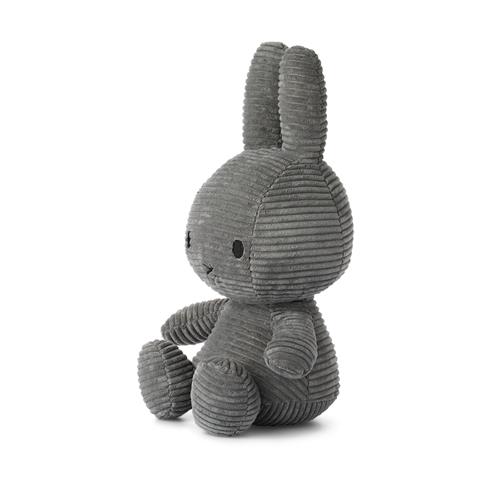 Bon Ton Toys Miffy ECO Fløjlsblødt Legetøj 33 Cm Dark Grey  Dark grey 33 cm  Grå  50 cm  unisex