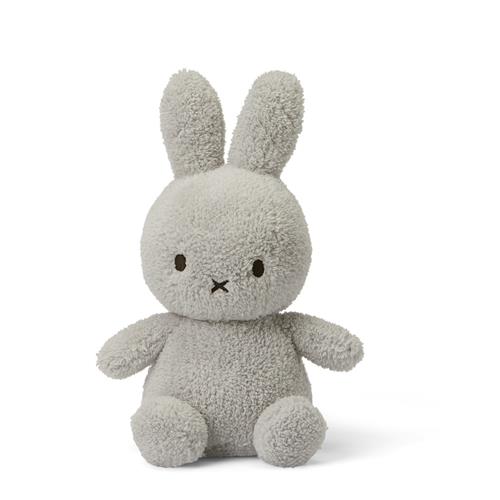 Bon Ton Toys Miffy Terry Bamser Og Tøjdyr Light Grey  Light Grey 23 cm  Grå  23 cm  unisex