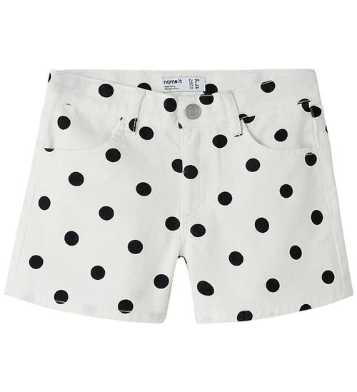 Name It Shorts - NkfRose - Antique White/Dot