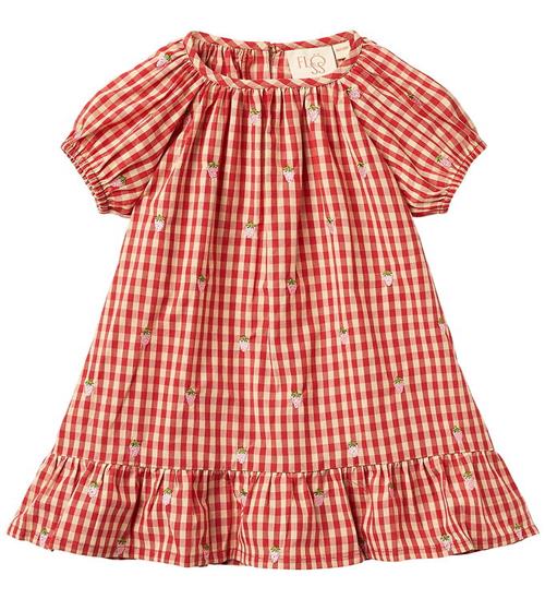 Flöss Kjole - Molly - Red/Pink Berry Gingham