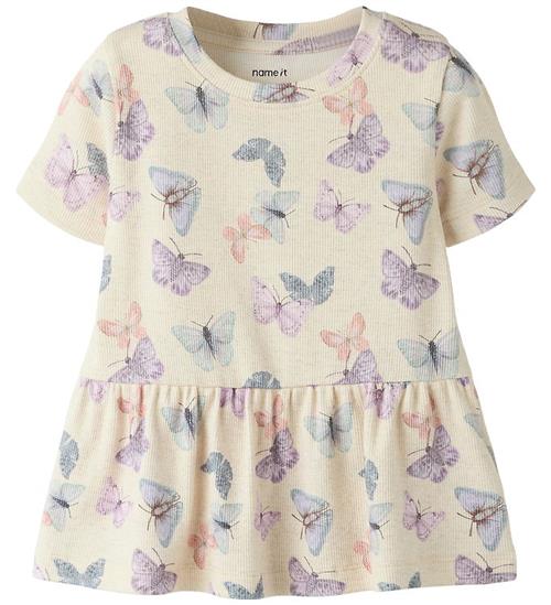 Name it T-shirt - Rib - NmfFilua - Peyote/Melange