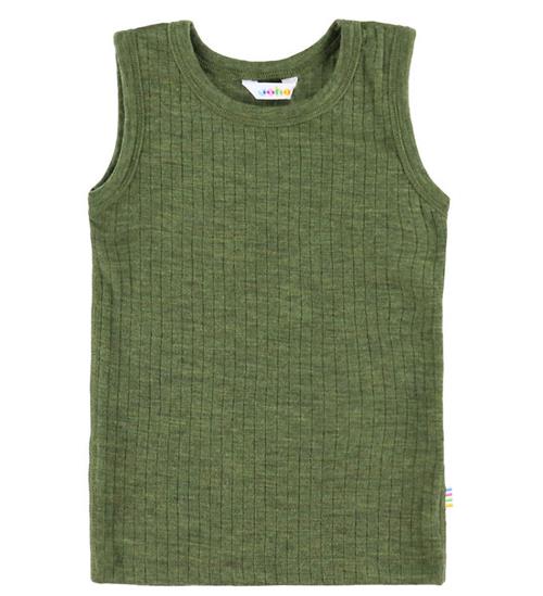 Joha Undertrøje - Uld - Rib - Mørk Oliven