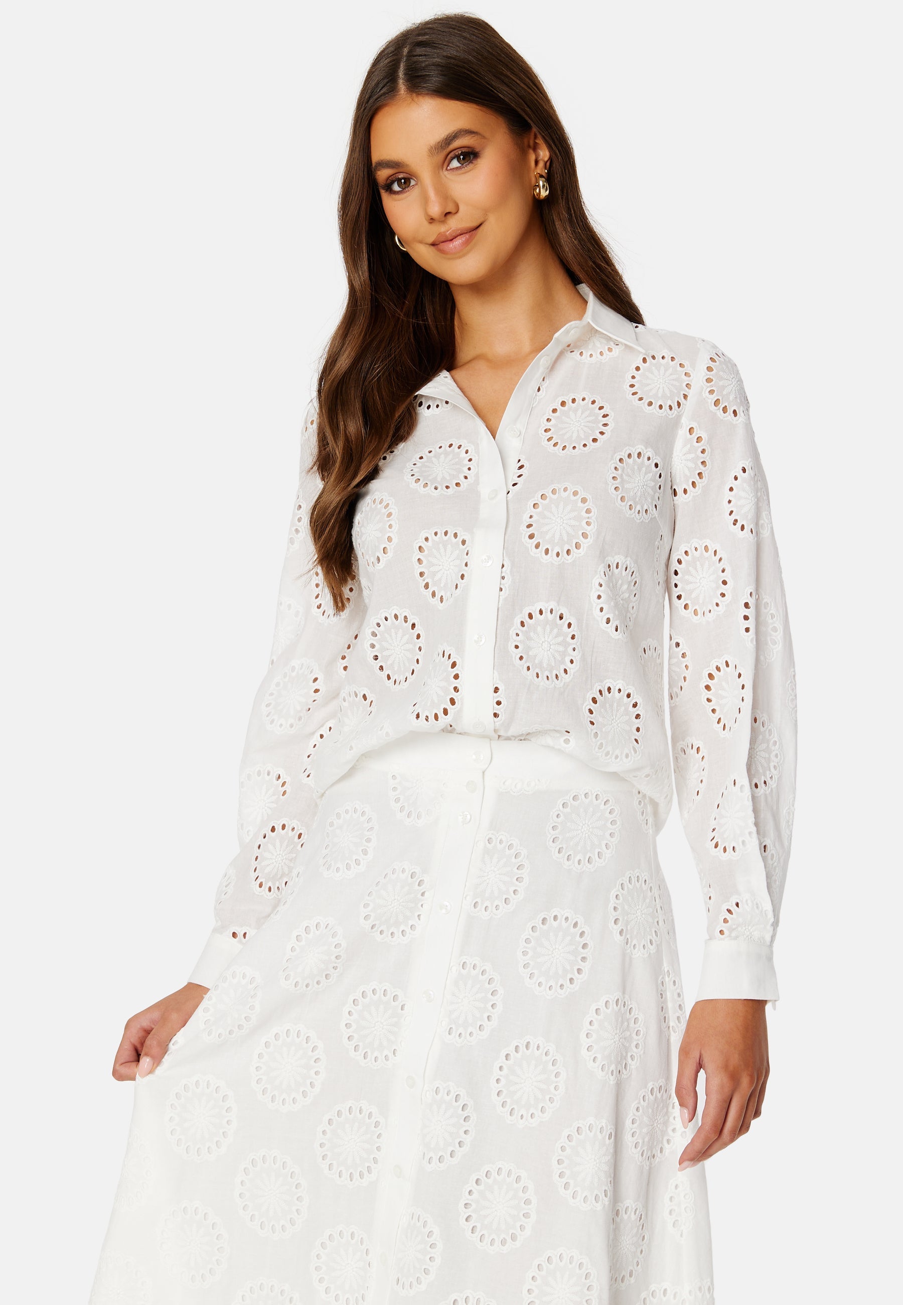 BUBBLEROOM CC broderie anglaise blouse