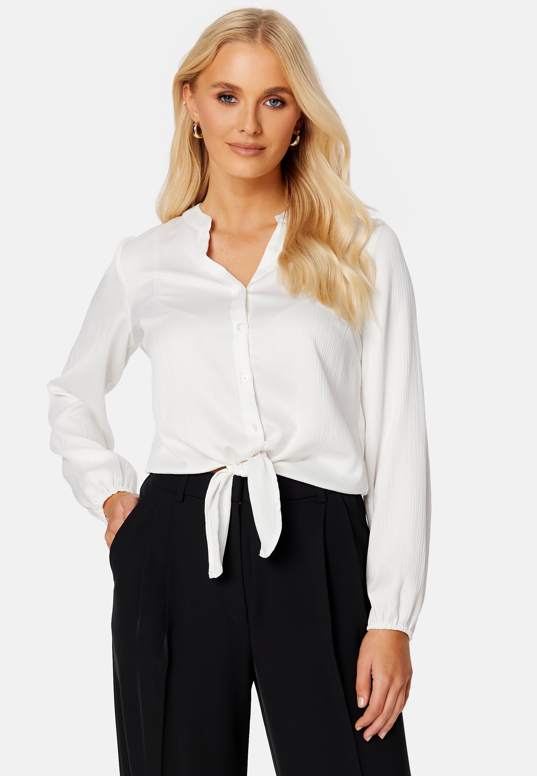 Happy Holly Graci knot blouse