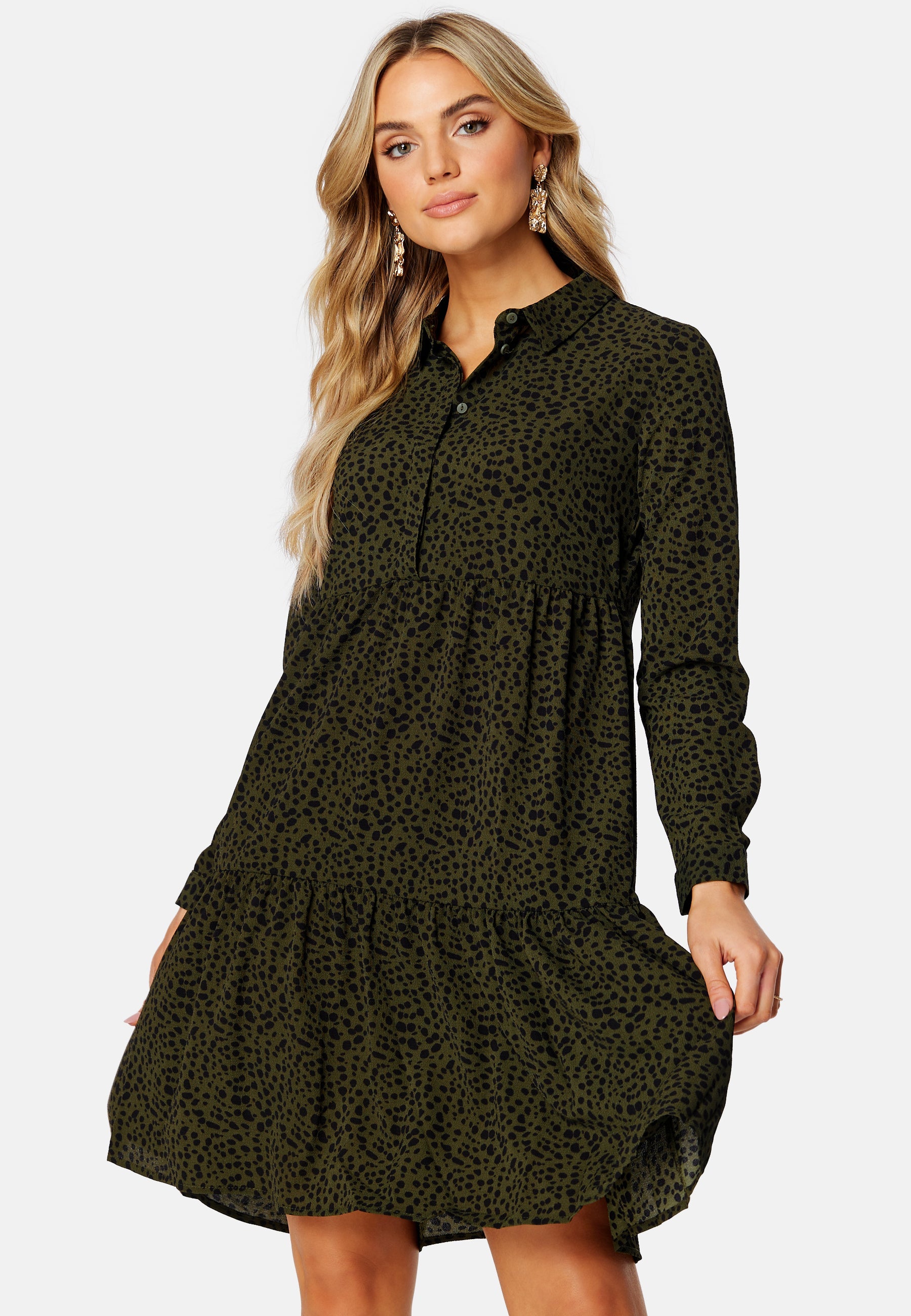 JDY Piper L/S AOP Shirt Dress