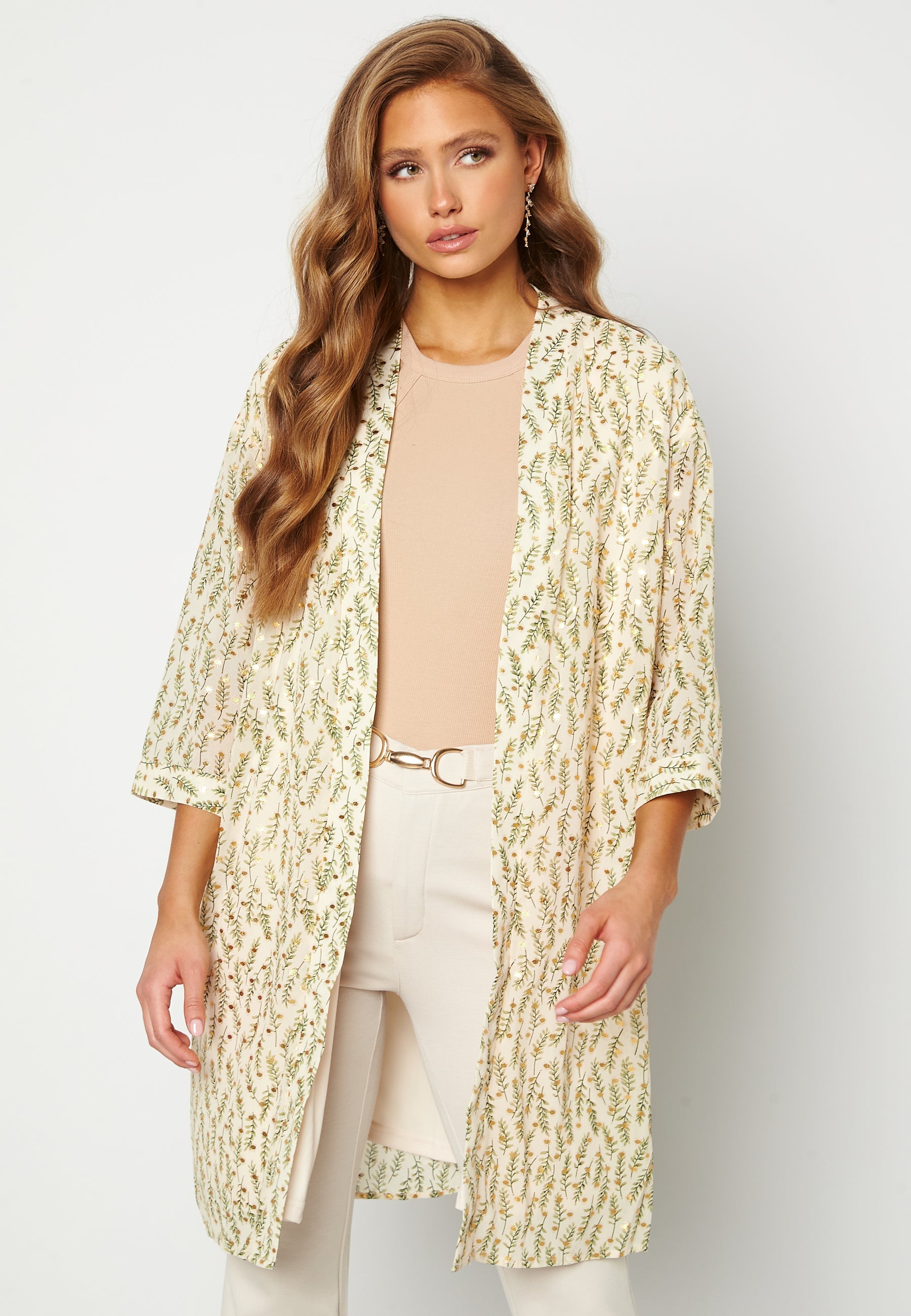 VILA Leaf 3/4 Kimino