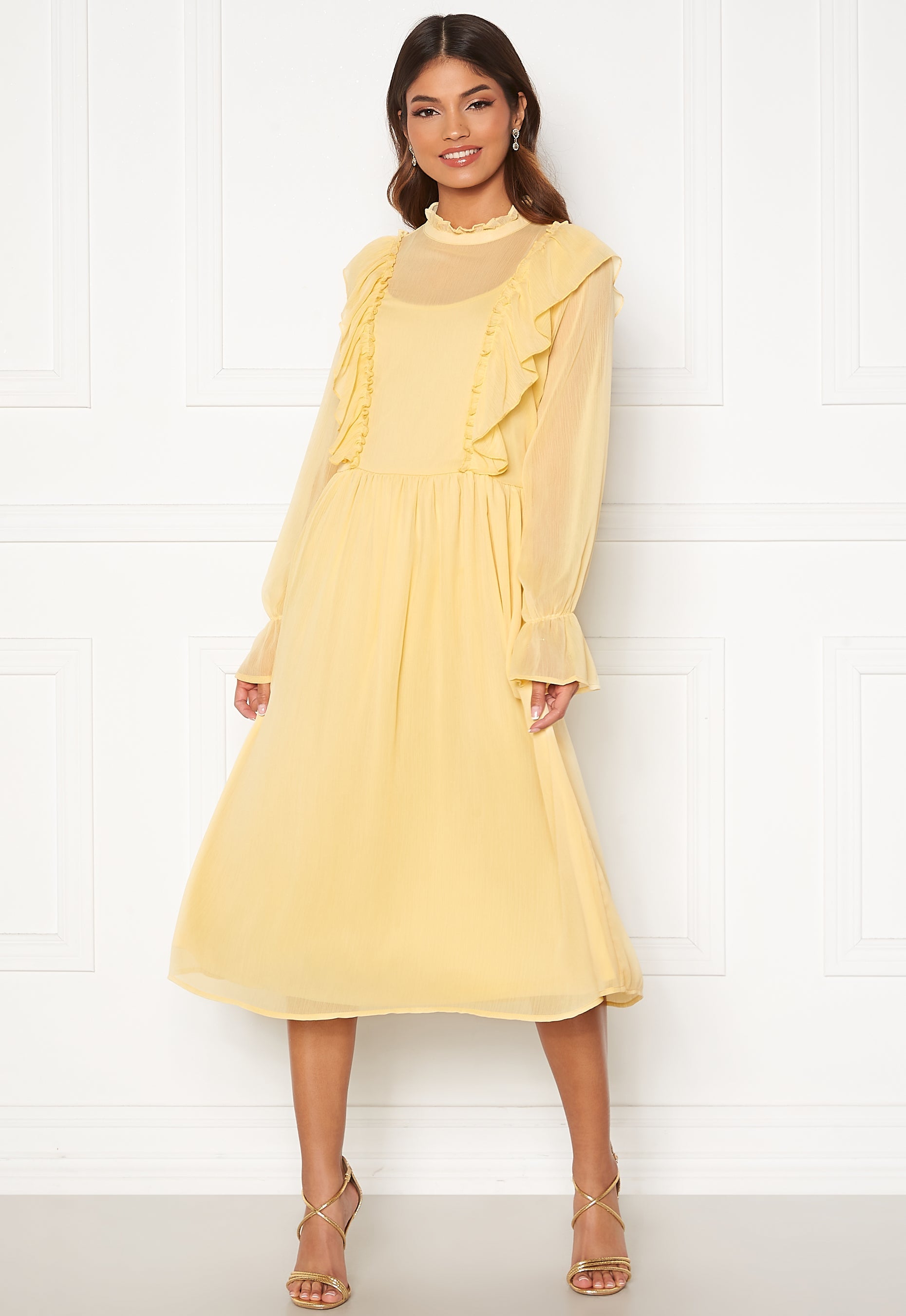 VILA Ashlynn Highneck L/S Dress