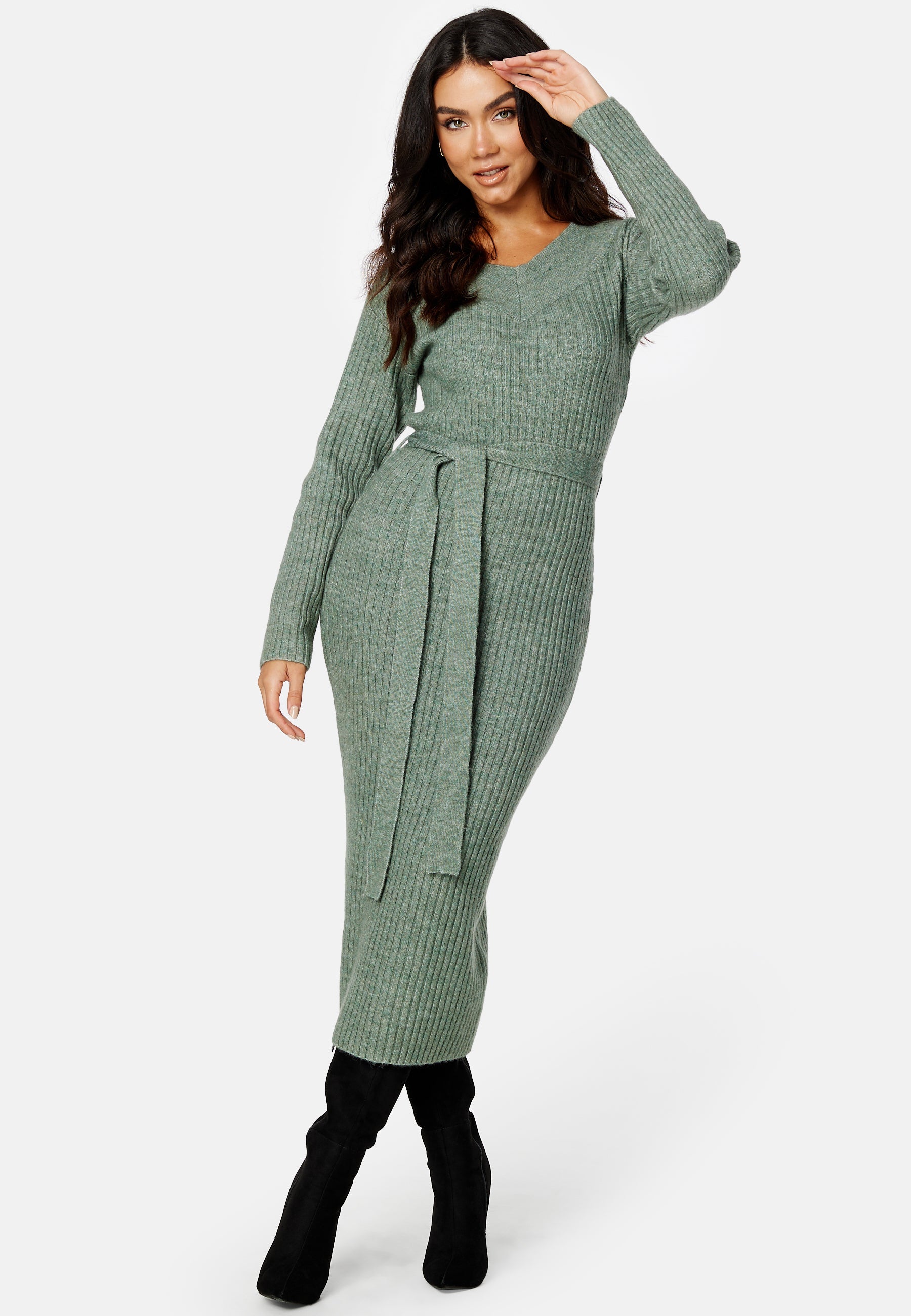 BUBBLEROOM Meline knitted dress