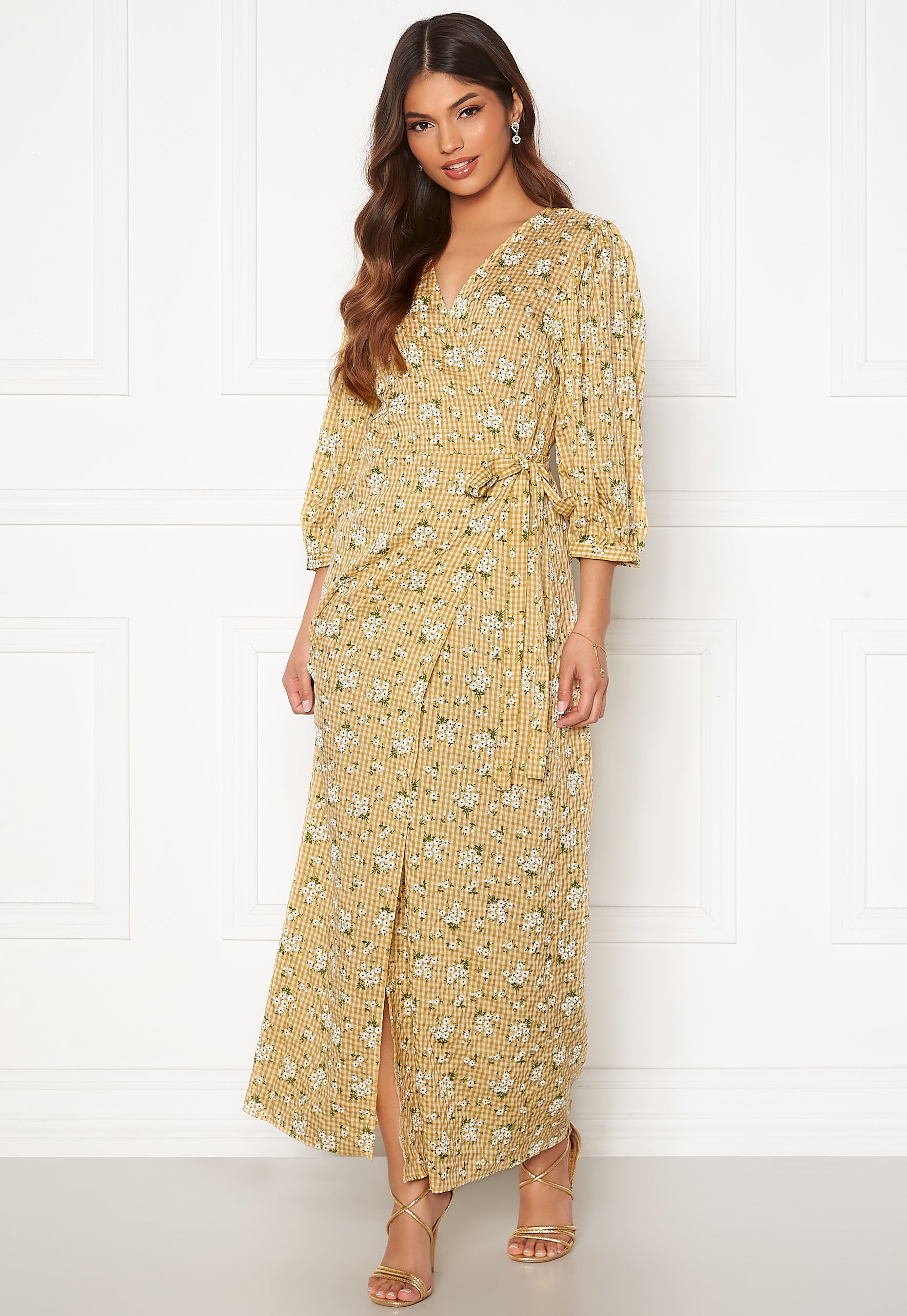 VILA Bella Doletta 3/4 Midi Dress