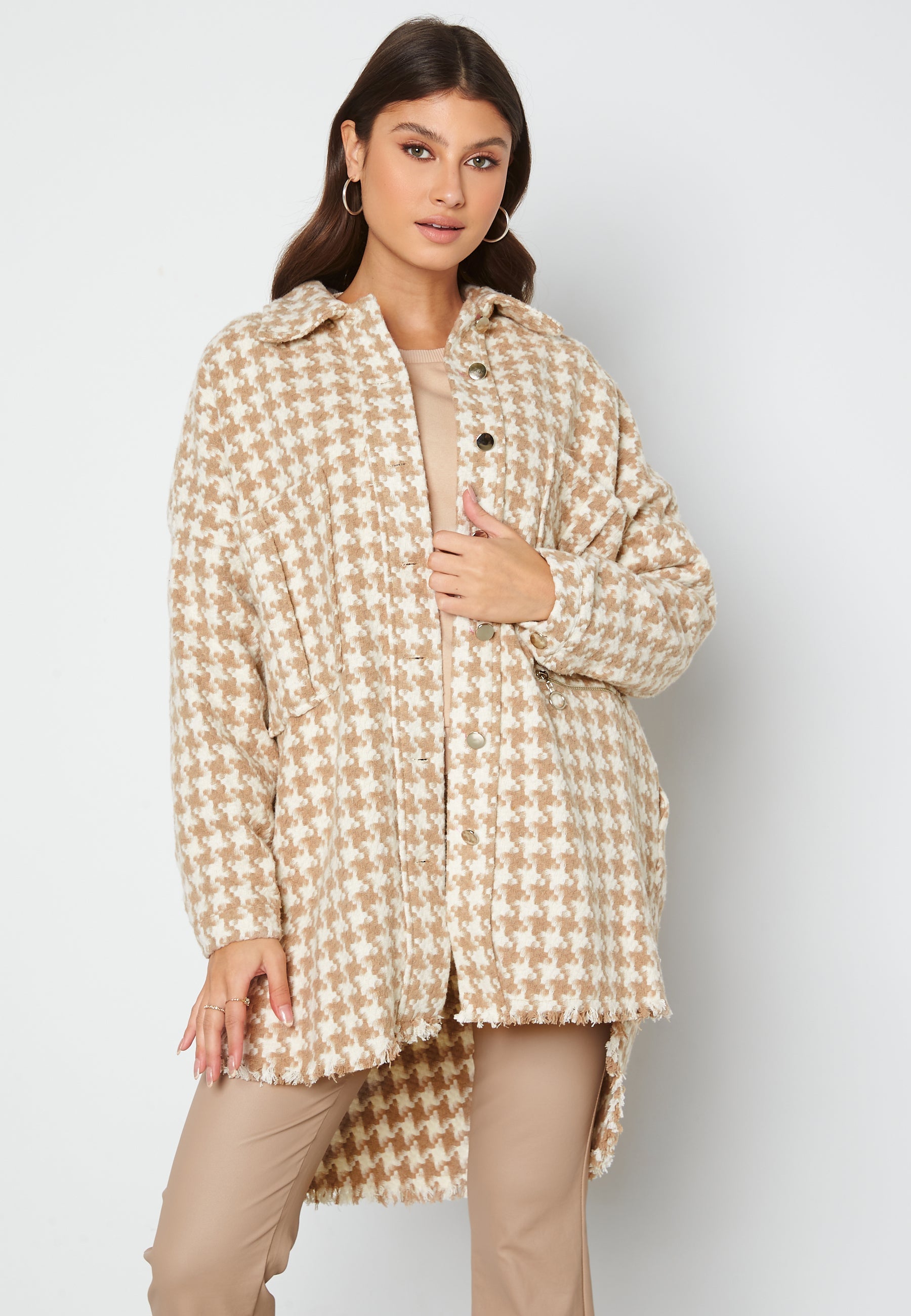 Trendyol Laura Check Coat