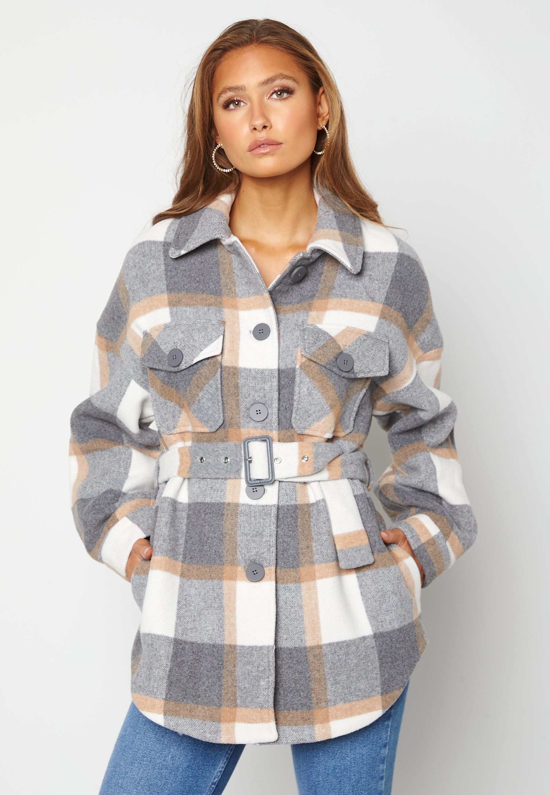 Pieces Selma Overshirt Jacket