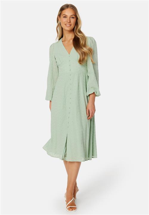 BUBBLEROOM Broderi Anglaise Midi Dress
