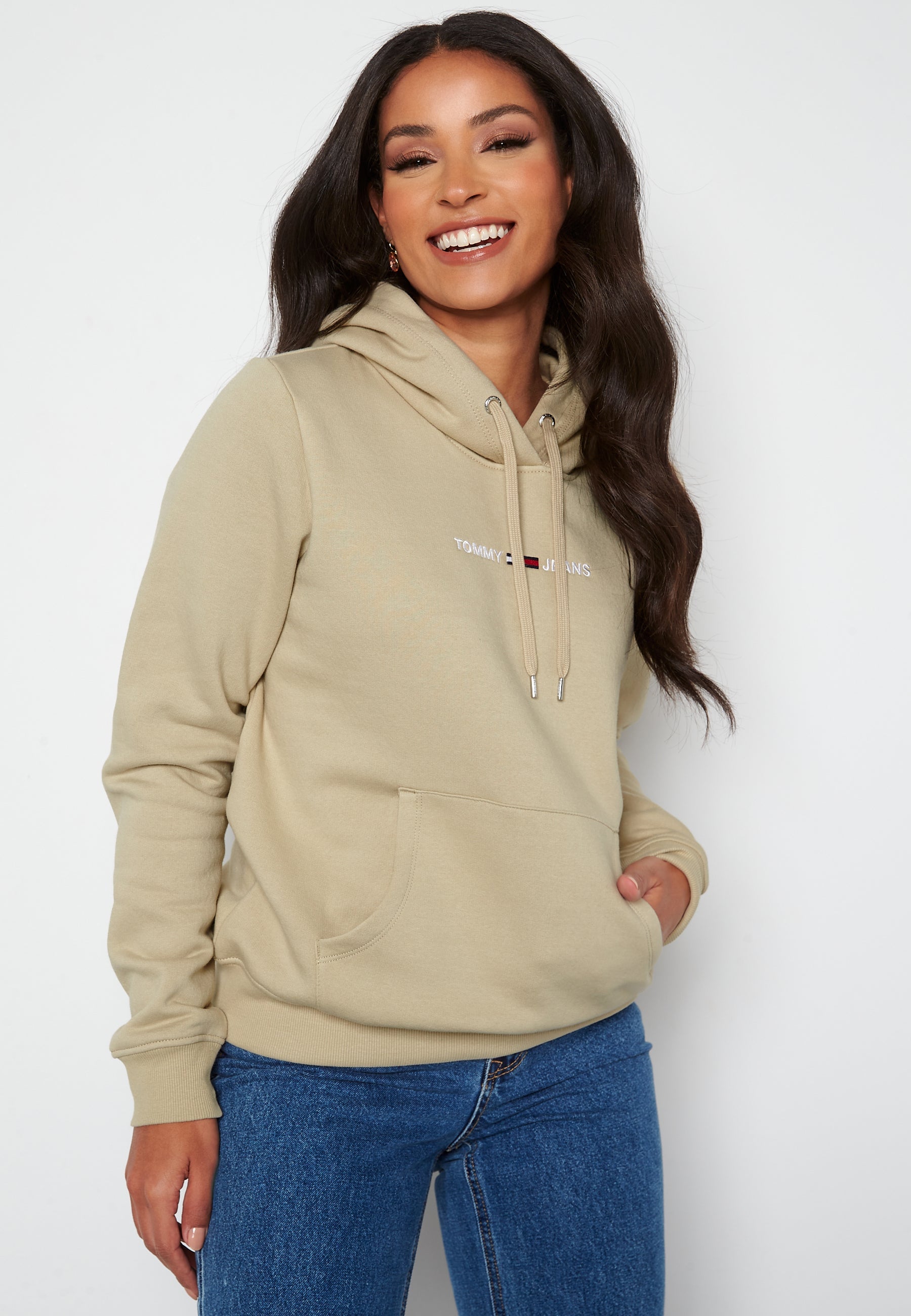 TOMMY JEANS Linear Logo Hoodie