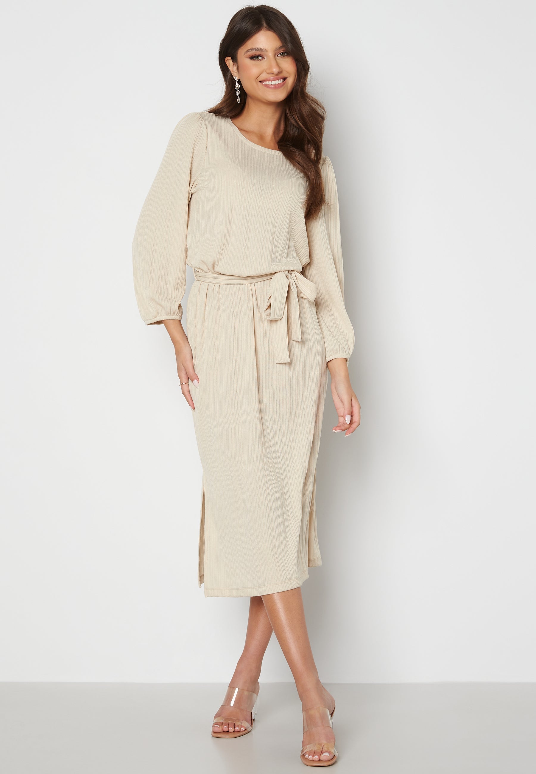 Happy Holly Caroline rib dress